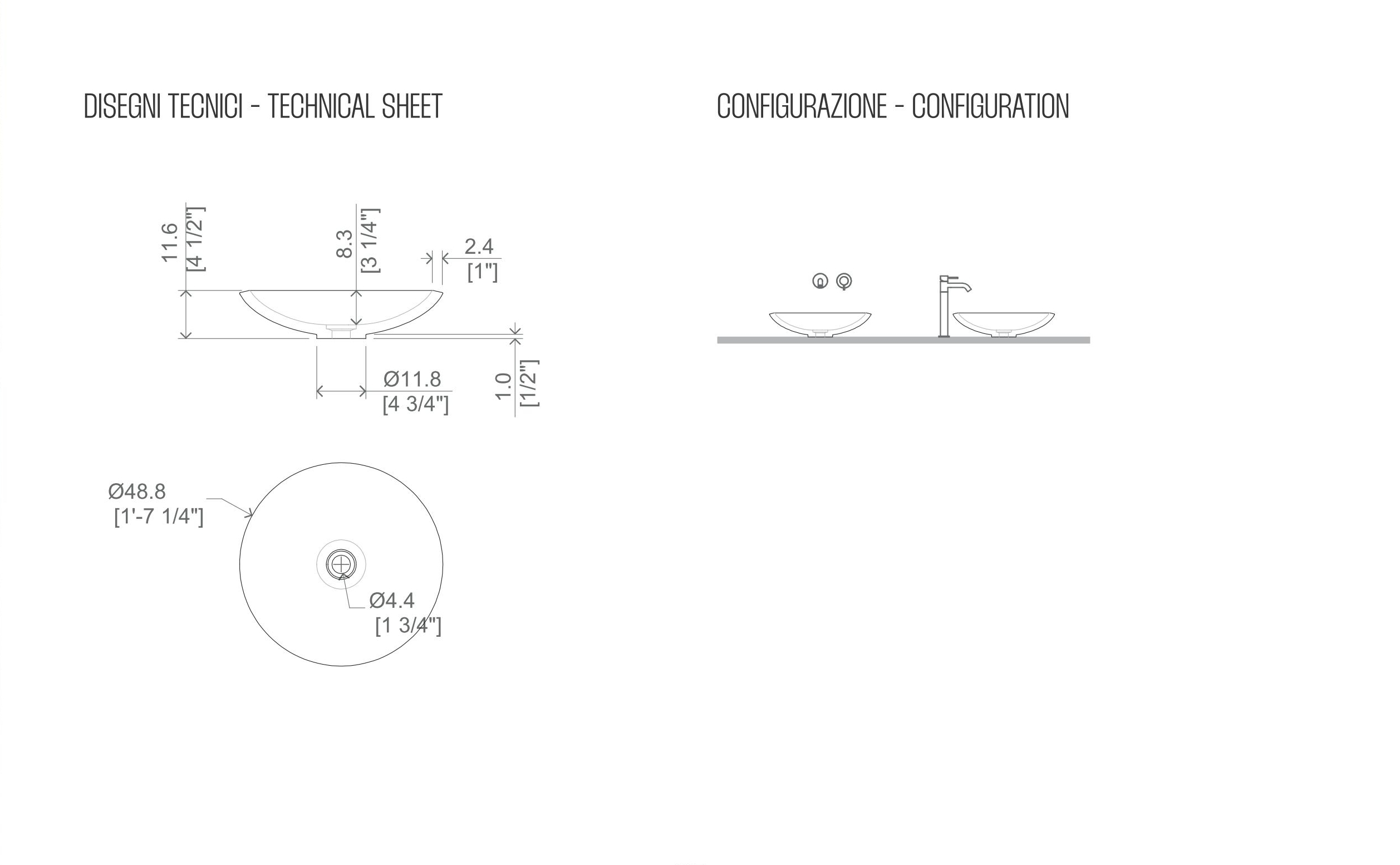 Dettaglio bordo vasca